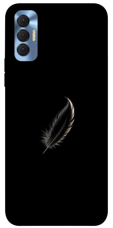Чехол itsPrint Чорне перо для TECNO Spark 8P, armored, купить оптом с доставкой