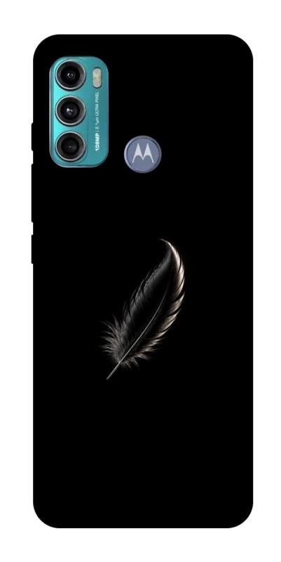Чехол itsPrint Чорне перо для Motorola Moto G60, armored, купить оптом с доставкой