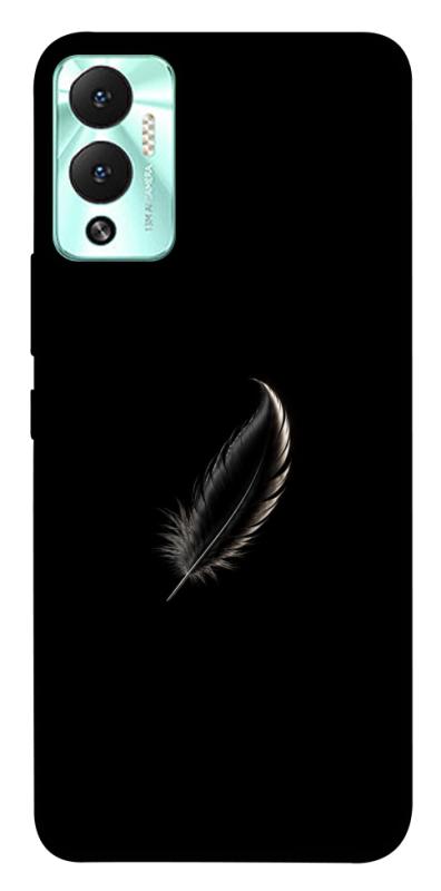 Чехол itsPrint Чорне перо для Infinix Hot 12 Play, armored, купить оптом с доставкой