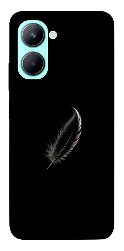 Чехол itsPrint Чорне перо для Realme C33, armored, купить оптом с доставкой