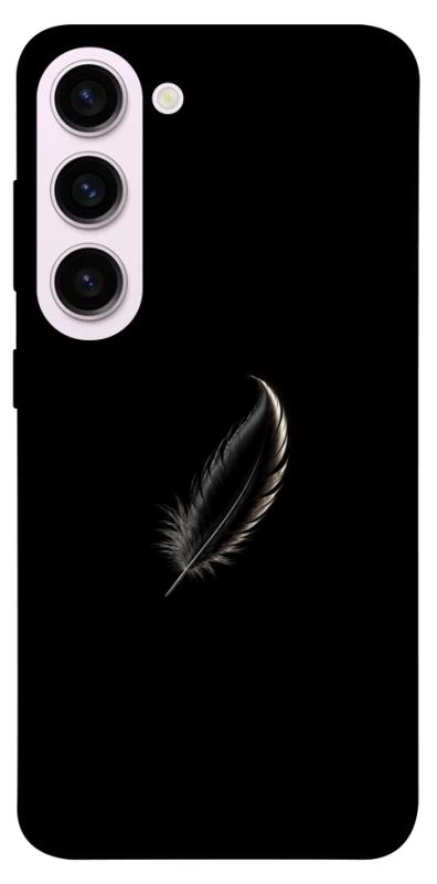 Чехол itsPrint Чорне перо для Samsung Galaxy S23+, armored, купить оптом с доставкой
