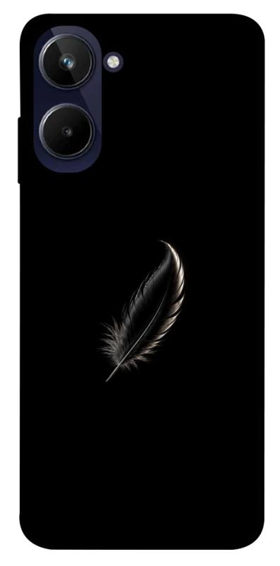 Чехол itsPrint Чорне перо для Realme 10 4G, armored, купить оптом с доставкой