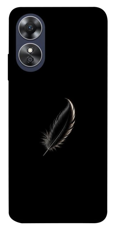Чехол itsPrint Чорне перо для Oppo A17, armored, купить оптом с доставкой