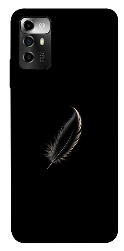 Чехол itsPrint Чорне перо для ZTE Blade A72, armored, купить оптом с доставкой