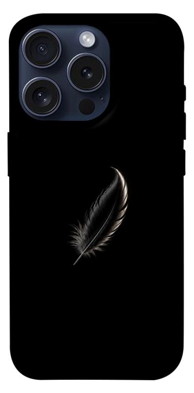 Чехол itsPrint Чорне перо для Apple iPhone 15 Pro (6.1"), armored, купить оптом с доставкой