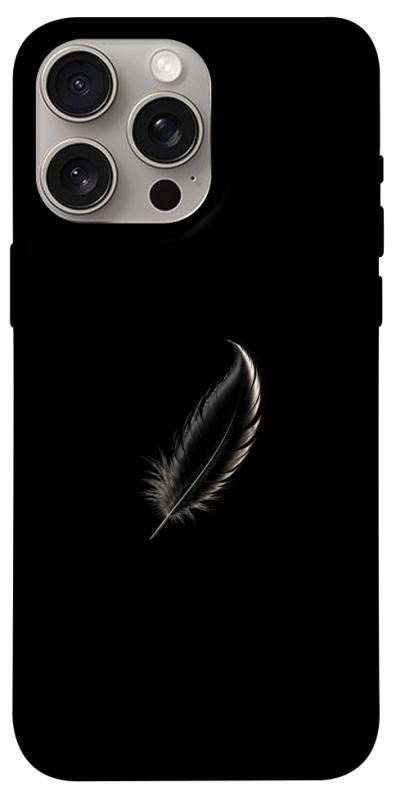 Чехол itsPrint Чорне перо для Apple iPhone 15 Pro Max (6.7"), armored, купить оптом с доставкой