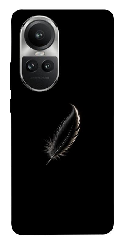 Чехол itsPrint Чорне перо для Oppo Reno 10, armored, купить оптом с доставкой