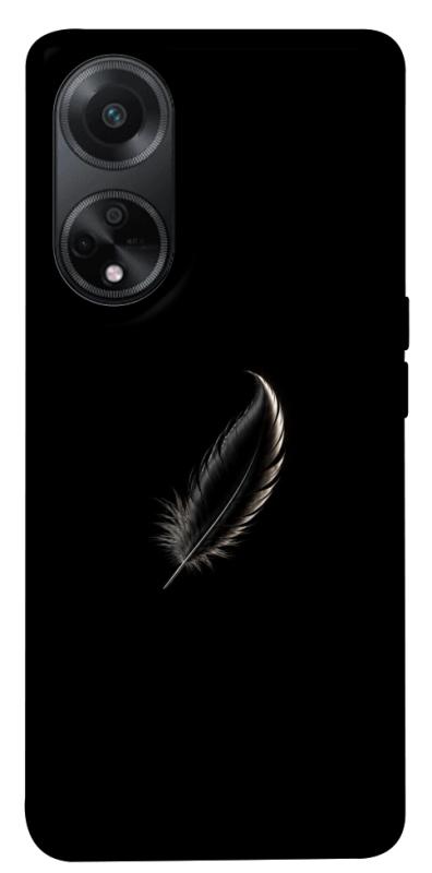 Чехол itsPrint Чорне перо для Oppo A58 4G, armored, купить оптом с доставкой