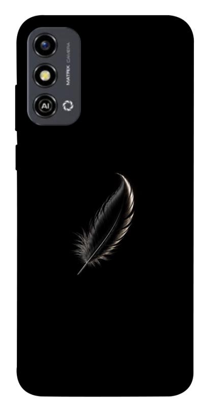 Чехол itsPrint Чорне перо для ZTE Blade A53, armored, купить оптом с доставкой