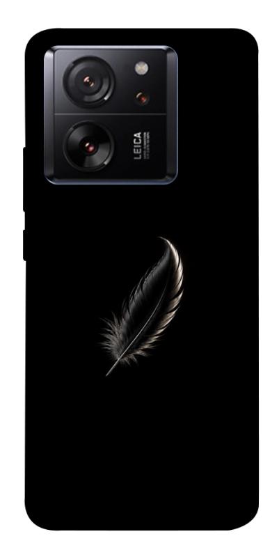 Чехол itsPrint Чорне перо для Xiaomi 13T, armored, купить оптом с доставкой