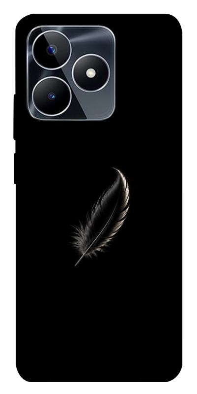 Чехол itsPrint Чорне перо для Realme C53, armored, купить оптом с доставкой