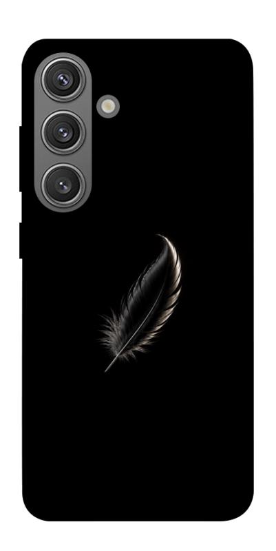 Чехол itsPrint Чорне перо для Samsung Galaxy S24+, armored, купить оптом с доставкой