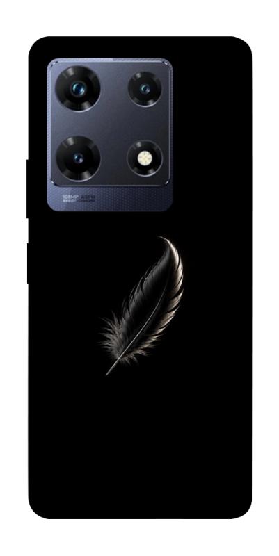 Чехол itsPrint Чорне перо для Infinix Note 30 Pro, armored, купить оптом с доставкой