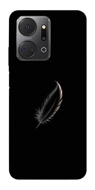 Чехол itsPrint Чорне перо для Huawei Honor X7a, armored, купить оптом с доставкой