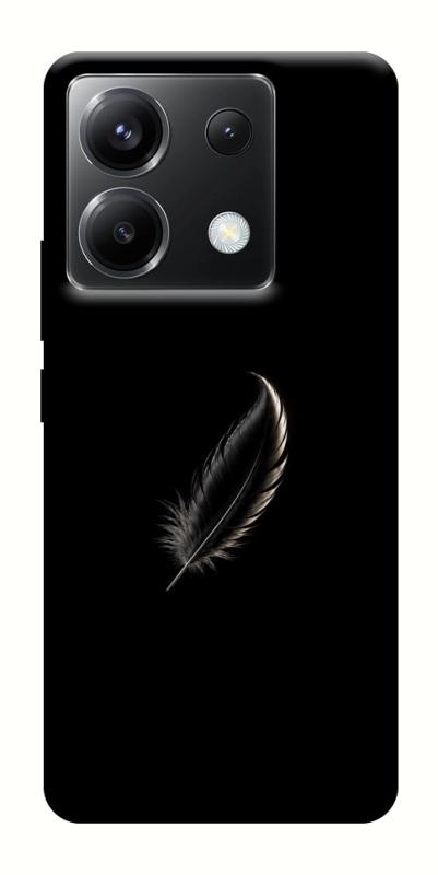 Чехол itsPrint Чорне перо для Xiaomi Poco X6, armored, купить оптом с доставкой