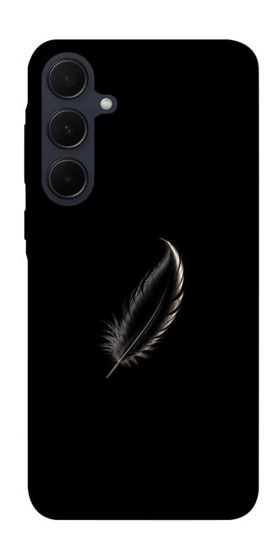 Чехол itsPrint Чорне перо для Samsung Galaxy A35, armored, купить оптом с доставкой