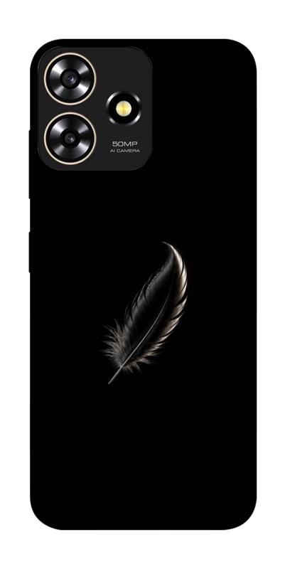 Чехол itsPrint Чорне перо для ZTE Blade A73 4G, armored, купить оптом с доставкой
