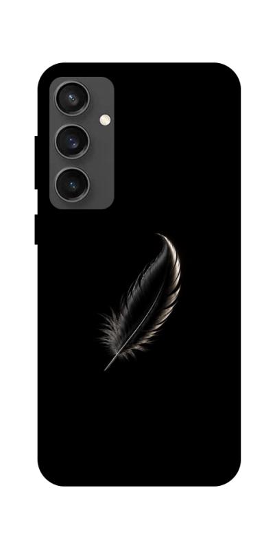 Чехол itsPrint Чорне перо для Samsung Galaxy S24 FE, armored, купить оптом с доставкой