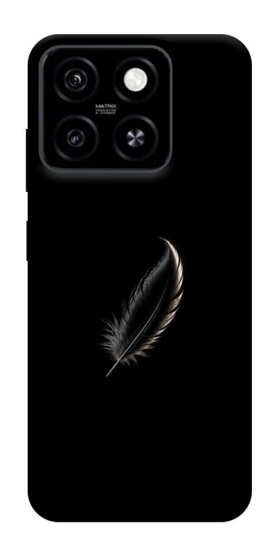 Чехол itsPrint Чорне перо для ZTE Blade A55 4G, armored, купить оптом с доставкой