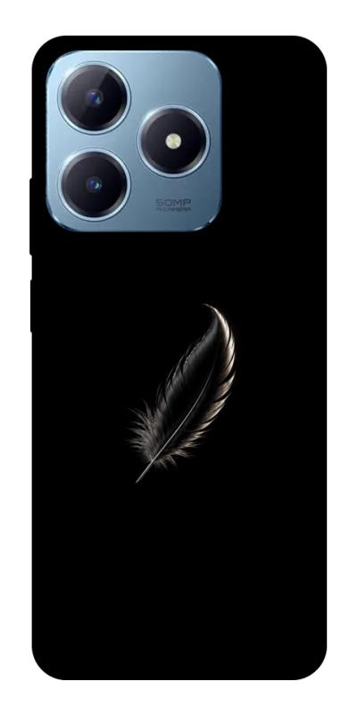 Чехол itsPrint Чорне перо для Realme C63 4G, armored, купить оптом с доставкой