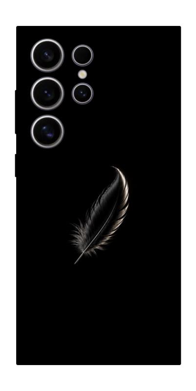 Чехол itsPrint Чорне перо для Samsung Galaxy S25 Ultra, armored, купить оптом с доставкой