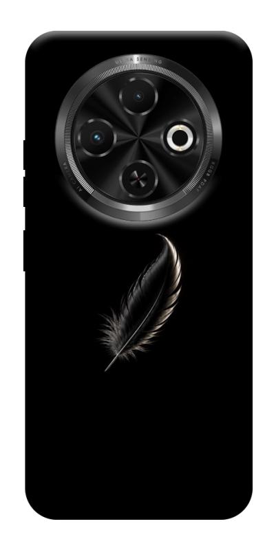Чехол itsPrint Чорне перо для TECNO Spark 30C, armored, купить оптом с доставкой