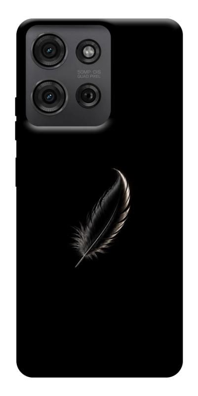 Чехол itsPrint Чорне перо для Motorola Moto G75 5G, armored, купить оптом с доставкой