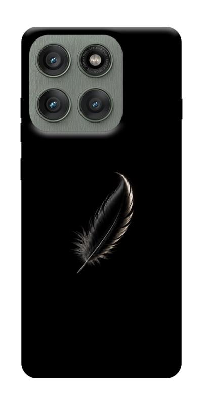 Чехол itsPrint Чорне перо для Motorola Edge 60 Pro, armored, купить оптом с доставкой