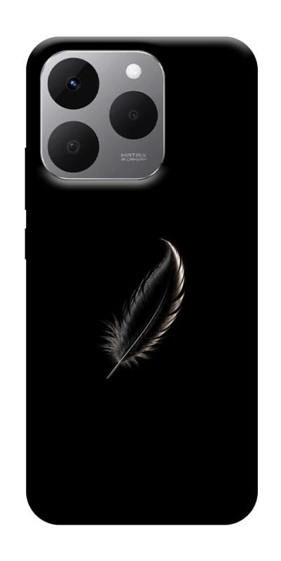 Чехол itsPrint Чорне перо для Realme 15T, armored, купить оптом с доставкой