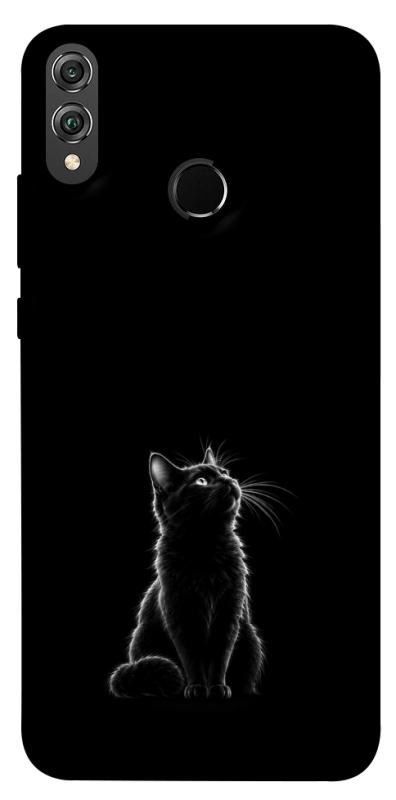 Чехол itsPrint Чорний кіт для Huawei Honor 8X, armored, купить оптом с доставкой
