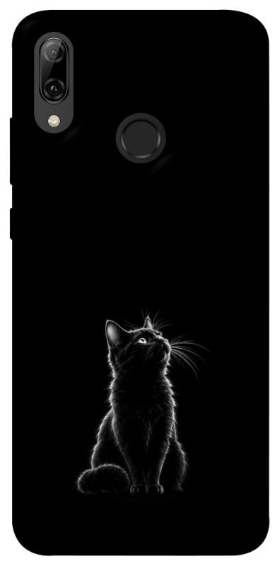 Чехол itsPrint Чорний кіт для Huawei P Smart (2019), armored, купить оптом с доставкой
