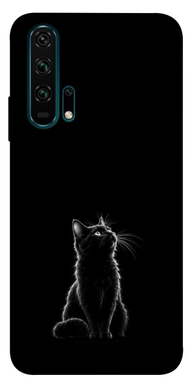 Чехол itsPrint Чорний кіт для Huawei Honor 20 Pro, armored, купить оптом с доставкой