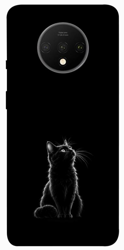 Чехол itsPrint Чорний кіт для OnePlus 7T, armored, купить оптом с доставкой