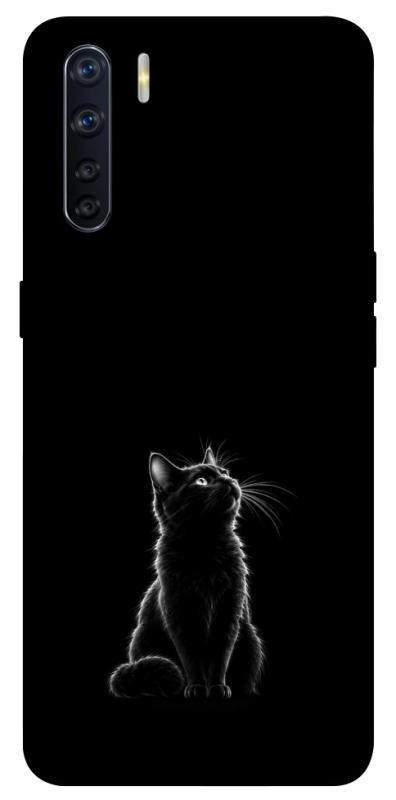 Чехол itsPrint Чорний кіт для Oppo A91, armored, купить оптом с доставкой