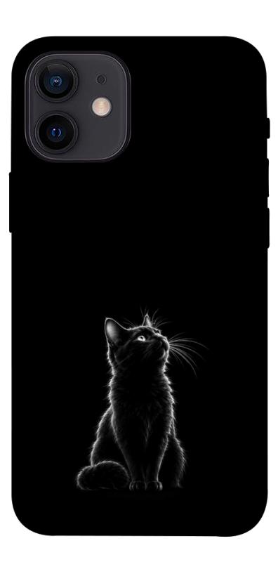 Чехол itsPrint Чорний кіт для Apple iPhone 12 mini (5.4"), armored, купить оптом с доставкой