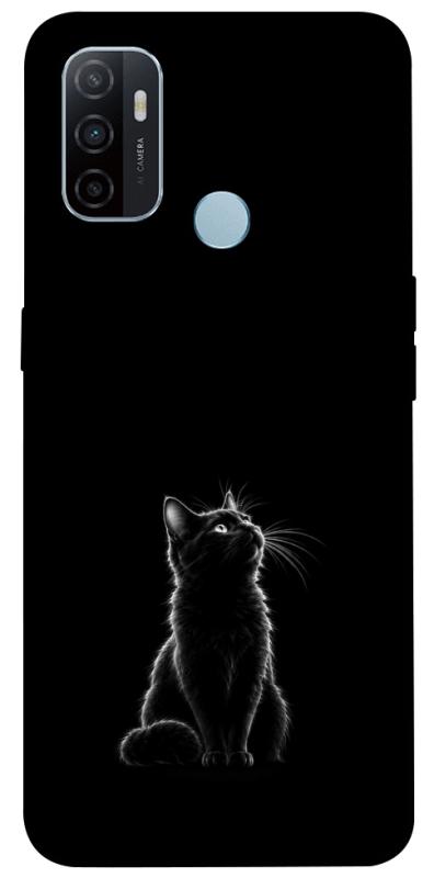 Чехол itsPrint Чорний кіт для Oppo A53 / A32 / A33, armored, купить оптом с доставкой