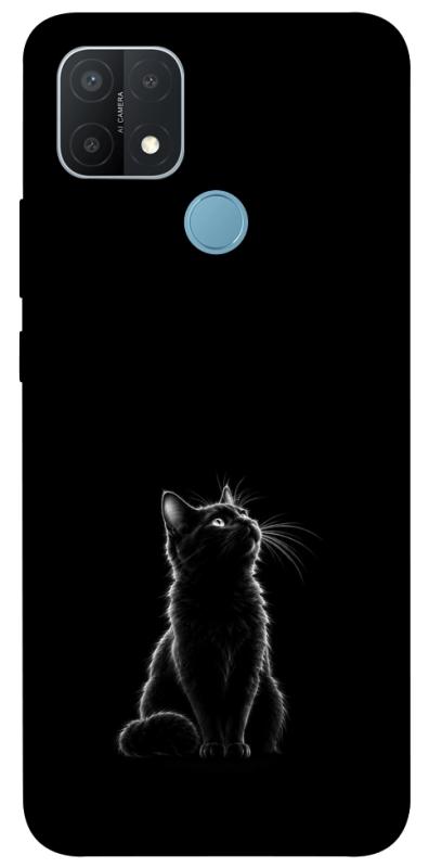 Чехол itsPrint Чорний кіт для Oppo A15s / A15, armored, купить оптом с доставкой