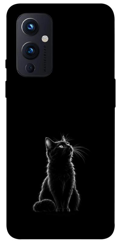Чехол itsPrint Чорний кіт для OnePlus 9, armored, купить оптом с доставкой