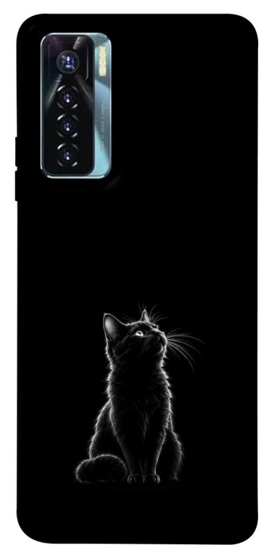 Чехол itsPrint Чорний кіт для TECNO Camon 17 Pro, armored, купить оптом с доставкой