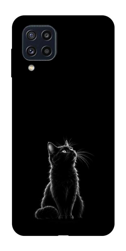 Чехол itsPrint Чорний кіт для Samsung Galaxy M32, armored, купить оптом с доставкой