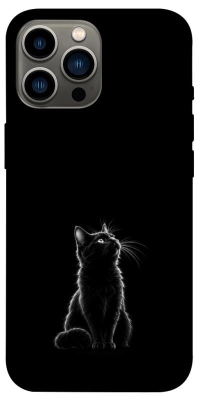 Чехол itsPrint Чорний кіт для Apple iPhone 13 Pro Max (6.7"), armored, купить оптом с доставкой