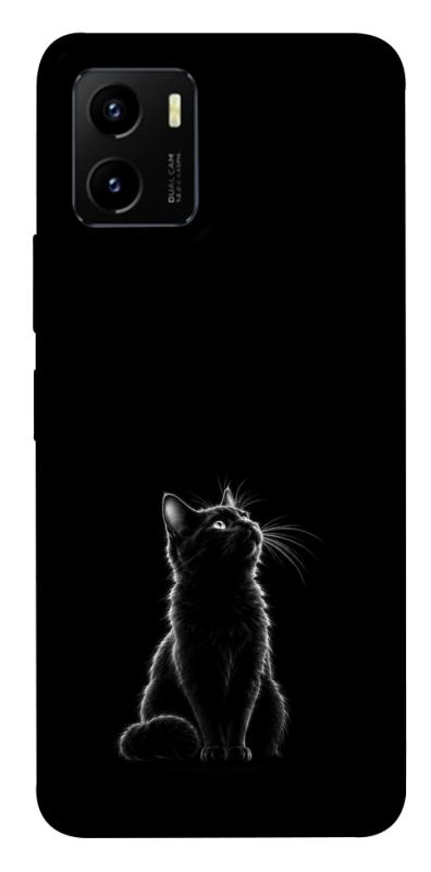 Чехол itsPrint Чорний кіт для Vivo Y15s, armored, купить оптом с доставкой