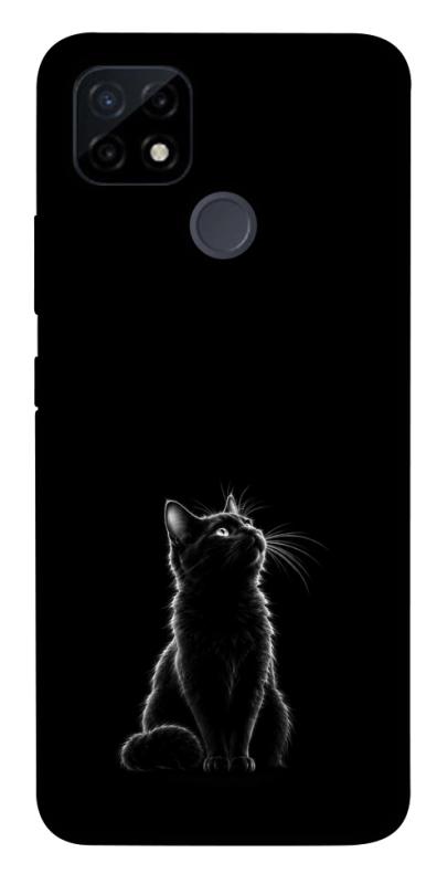 Чехол itsPrint Чорний кіт для Realme C12, armored, купить оптом с доставкой
