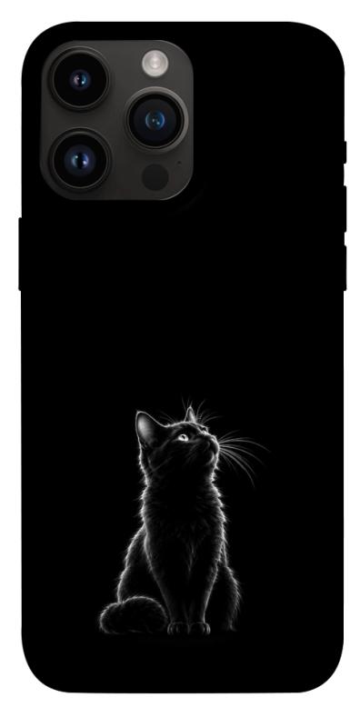 Чехол itsPrint Чорний кіт для Apple iPhone 14 Pro Max (6.7"), armored, купить оптом с доставкой