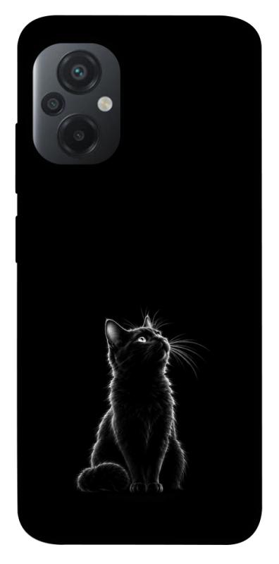 Чехол itsPrint Чорний кіт для Xiaomi Poco M5, armored, купить оптом с доставкой