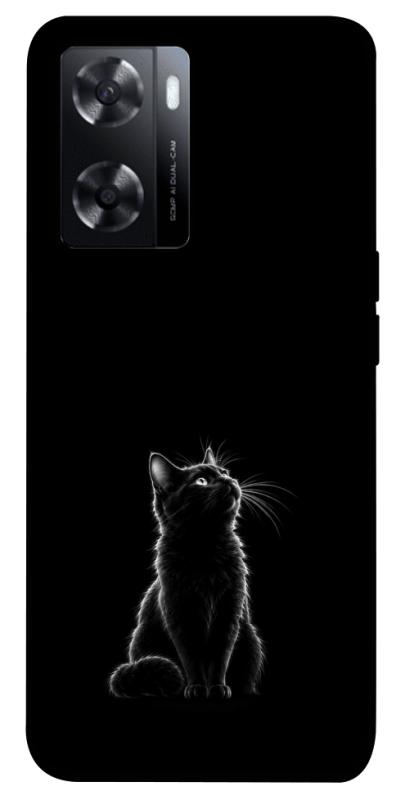 Чехол itsPrint Чорний кіт для Oppo A57s, armored, купить оптом с доставкой