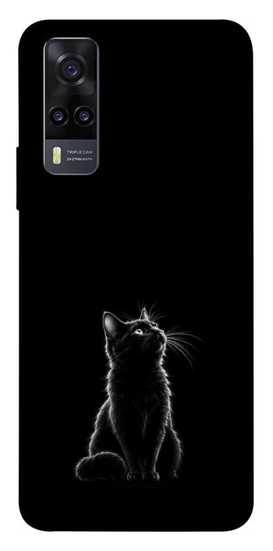 Чехол itsPrint Чорний кіт для Vivo Y31, armored, купить оптом с доставкой