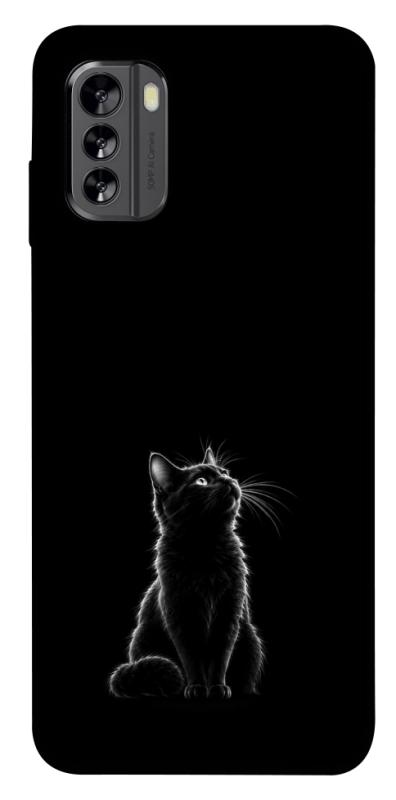 Чехол itsPrint Чорний кіт для Nokia G60, armored, купить оптом с доставкой