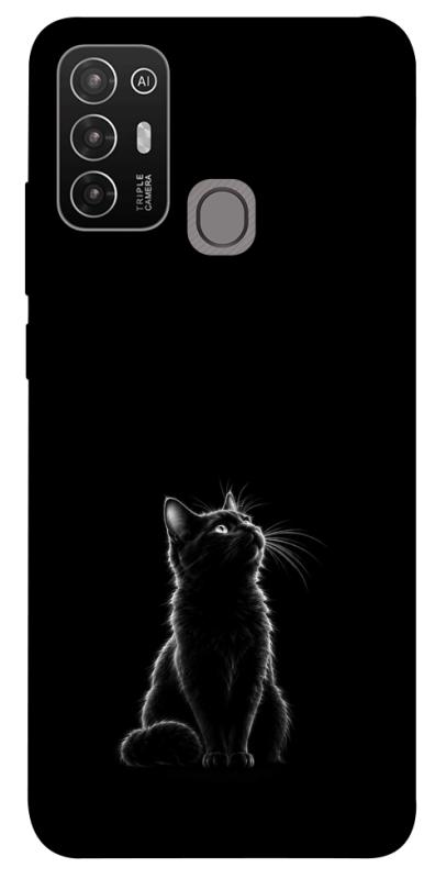 Чехол itsPrint Чорний кіт для ZTE Blade A52, armored, купить оптом с доставкой