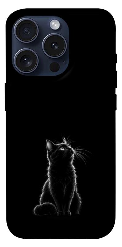 Чехол itsPrint Чорний кіт для Apple iPhone 15 Pro (6.1"), armored, купить оптом с доставкой
